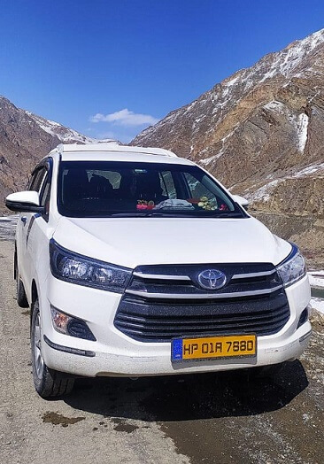 himachal tourism taxi Innova Crysta