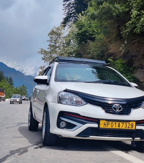 himachal tourism taxi Toyota Etios